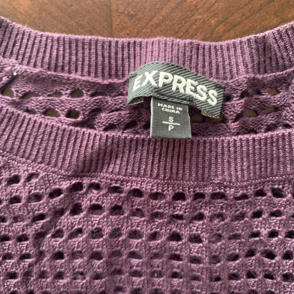 Express Purple Sweater - Picture 2 of 2